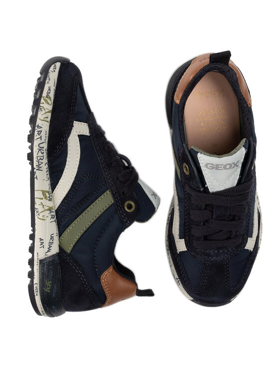 Geox Tenisice Geox J Alben B. A J929EA 0FU22 CF4A3 M Tamnoplava