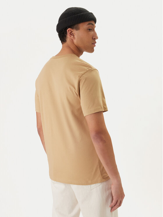 Quiksilver Quiksilver Camiseta EQYZT07711 Beis Regular Fit