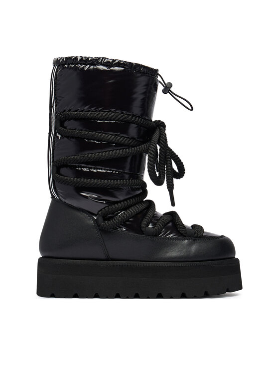KARL LAGERFELD Sniega zābaki KARL LAGERFELD Skylar Ski KL49686 Melns