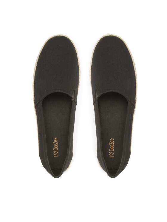 DeeZee Espadryle DeeZee WSS20375-35 Czarny