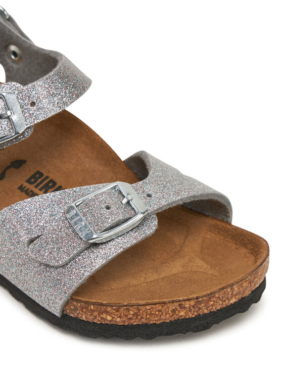 Birkenstock Sandały Birkenstock 1029477 S Srebrny