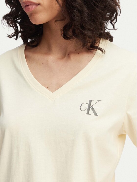 Calvin Klein Jeans Calvin Klein Jeans Conjunto de camisetas LV047C906G Amarillo claro Regular Fit