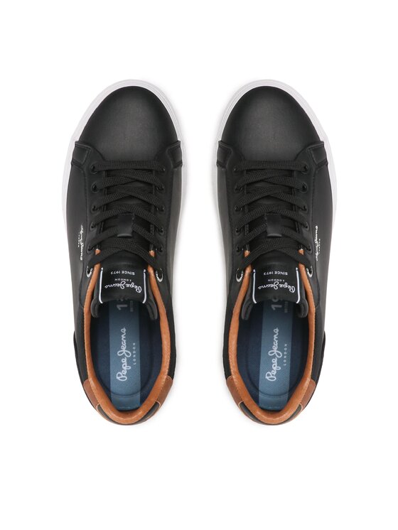 Pepe Jeans Снікерcи Pepe Jeans Kenton Court PMS30839 Чорний