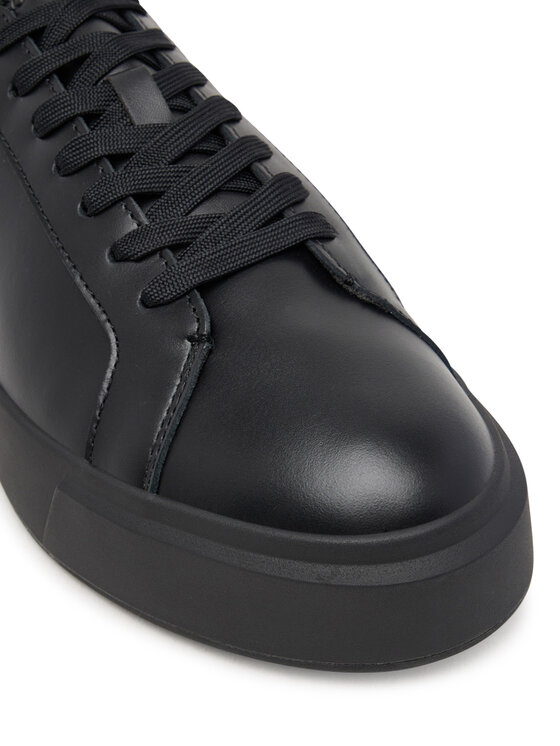Calvin Klein Laisvalaikio batai Calvin Klein Basket Cupsole Laceup Lth Ml YM0YM01460 Juoda