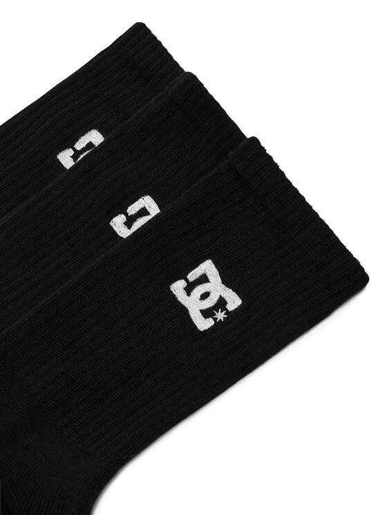 DC Shoes Hosszú zoknik DC Shoes CEO_AS_DC_01W_AW26 (3-PACK) Fekete