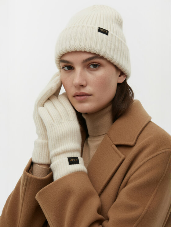 MEXX Kesztyű MEXX CEO-MEXX-W6-001-AW26 Krém