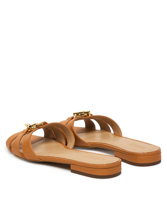 LAUREN RALPH LAUREN Natikači LAUREN RALPH LAUREN 802982875006 Rjava