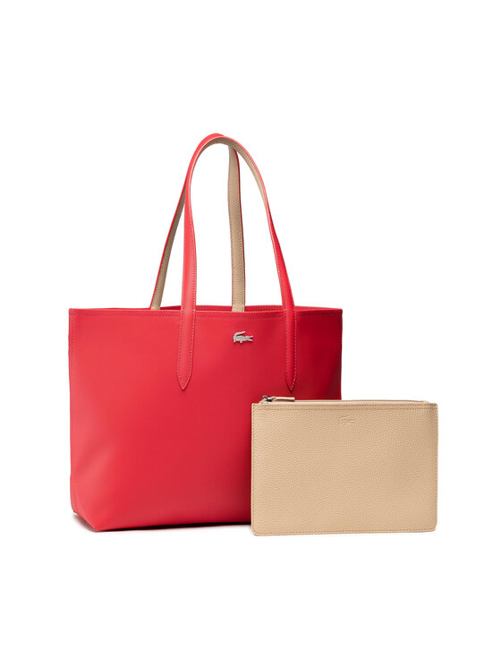 Lacoste Borsetta Lacoste Shopping Bag NF2142AA Rosso