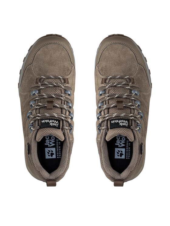 Jack Wolfskin Scarpe da trekking Jack Wolfskin Refugio Texapore Low W 4050821 Marrone