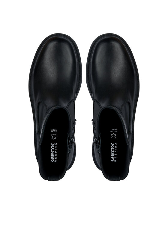 Geox Botine Geox D Spherica Ec7 D36VDK 00043 C9999 Negru