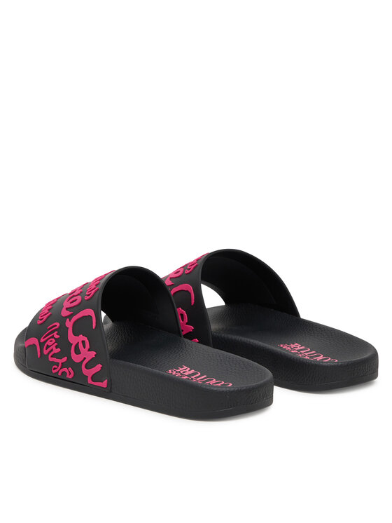 Versace Jeans Couture Шльопанці Versace Jeans Couture 79VA3SQ1 Чорний