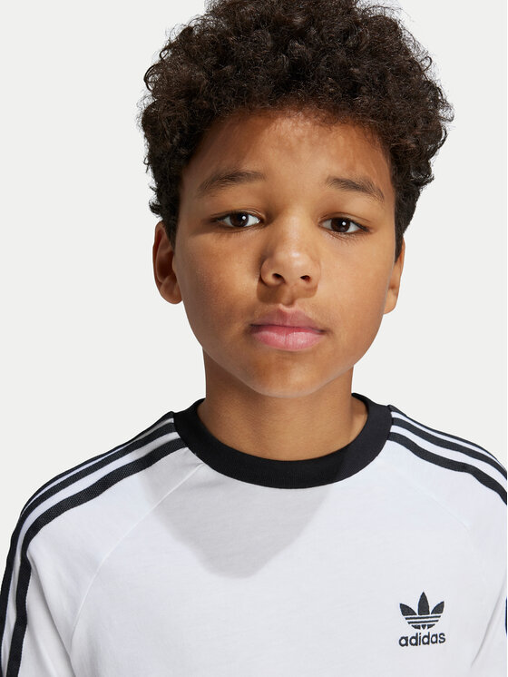 adidas adidas Футболка 3-Stripes JE0515 Білий Regular Fit