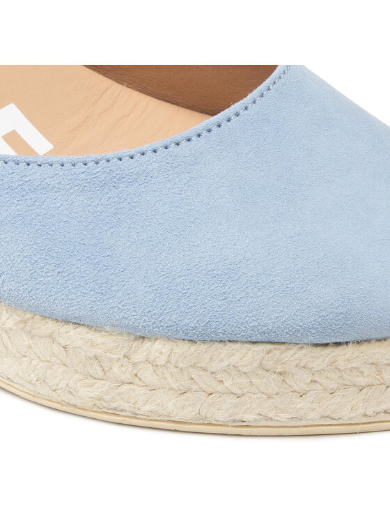 Manebi Espadrilky Manebi Wedge Valenciana R 0.5 WV Modrá