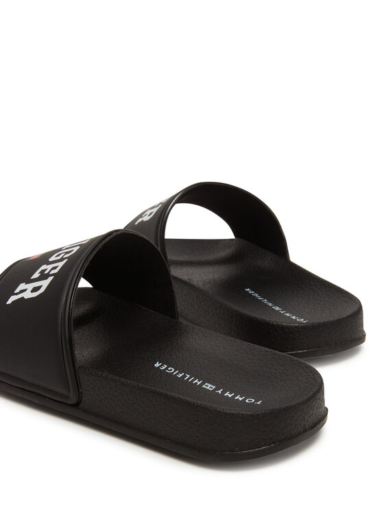 Tommy Hilfiger Παντόφλες Tommy Hilfiger T3X0-33916-1172 Μαύρο