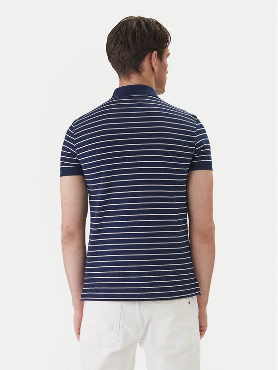 Tommy Hilfiger Tommy Hilfiger Polo 1985 MW0MW17771 Azul marino Slim Fit