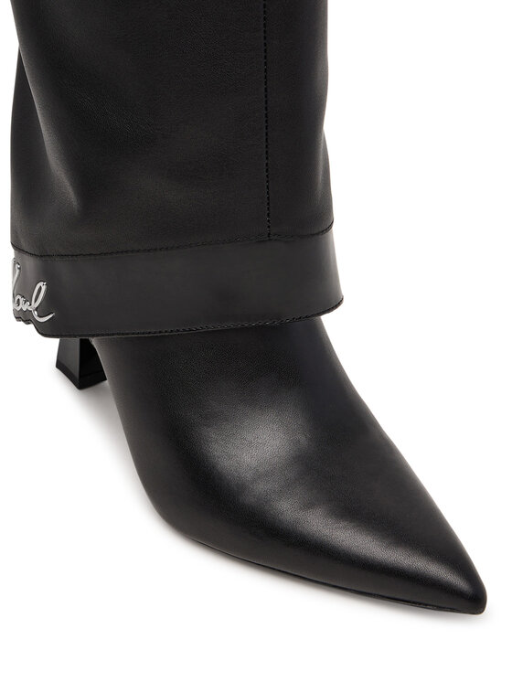 KARL LAGERFELD Чоботи KARL LAGERFELD KL32081 Чорний