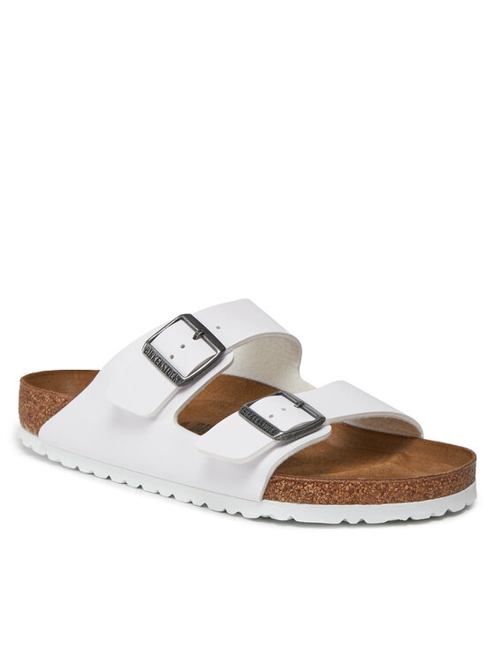 Birkenstock Шльопанці Birkenstock Arizona Birko-Flor 552681 Білий