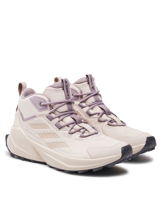 adidas Trekingová obuv adidas Terrex Trailmaker 2.0 Mid Leather Hiking ID0891 Růžová