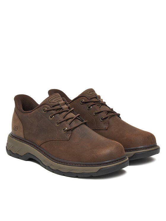 Skechers Κλειστά παπούτσια Skechers Lockett 205307 COC Καφέ