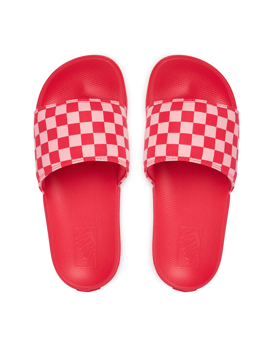 Vans Natikači Vans La Costa Slide-On VN0A5HFEFO91 Rdeča