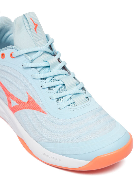 Mizuno Tenisice za dvoranski nogomet Mizuno Wave Luminous Elite V1GC2620 Svijetlo plava