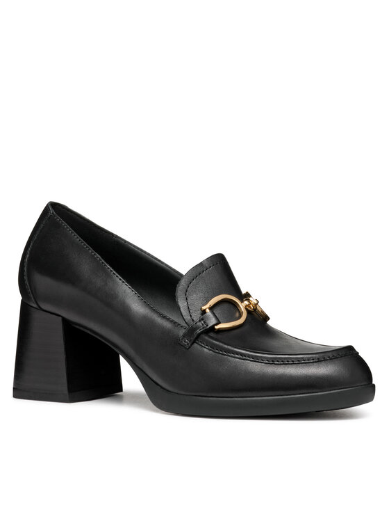 Geox Poltopánky Geox D Walk Pleasure 55 D46XBF 00043 C9999 Čierna