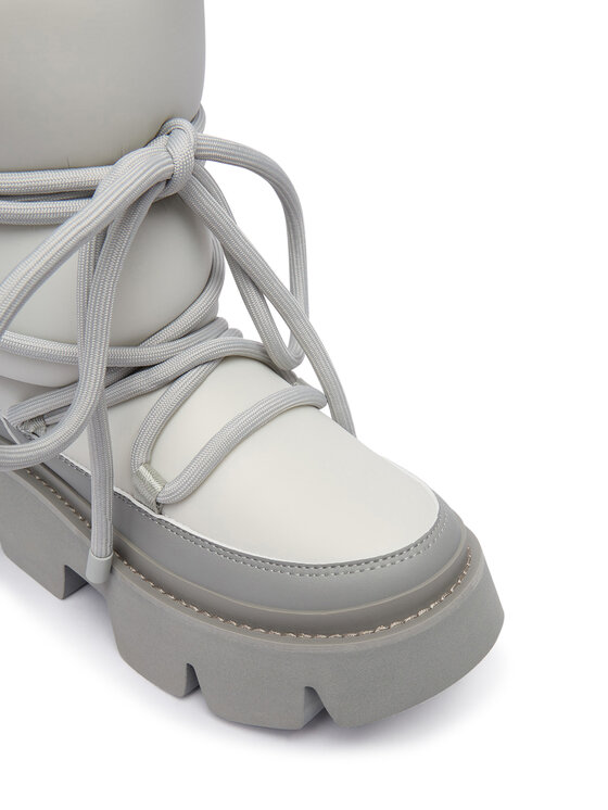 United Nude Śniegowce United Nude Stomper Snow Boot 11052918161 Kremowy