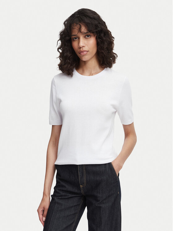 Beverly Hills Polo Club Beverly Hills Polo Club Camiseta P-SS26W-M6564-0001 Blanco Regular Fit