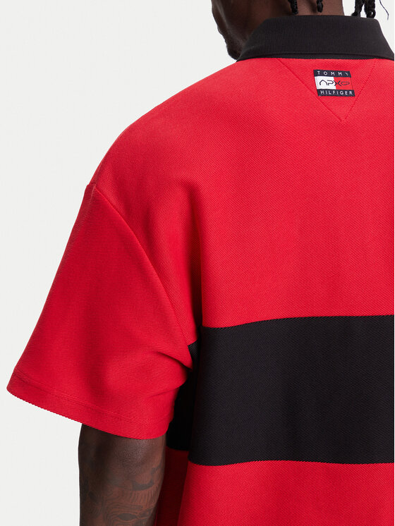 Tommy Hilfiger Tommy Hilfiger Polo F1 Movie Race Day MW0MW41393 Crvena Relaxed Fit