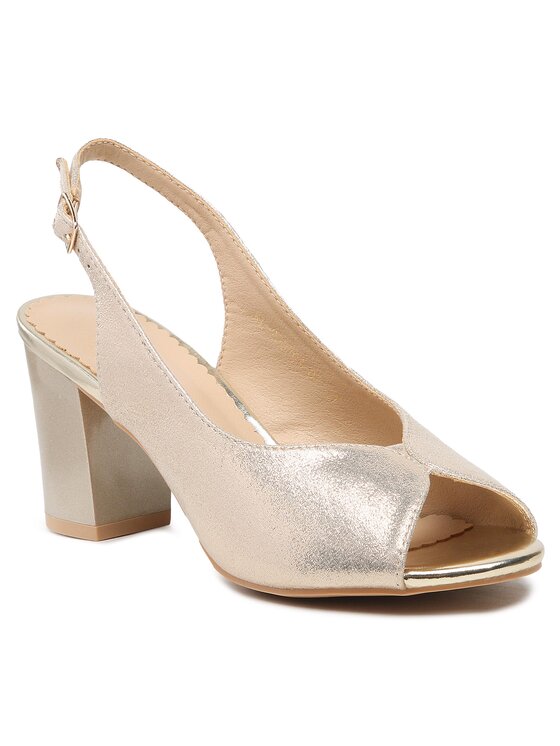 Clara Barson Sandale Clara Barson ACANNA KL-230801-02 Zlatna