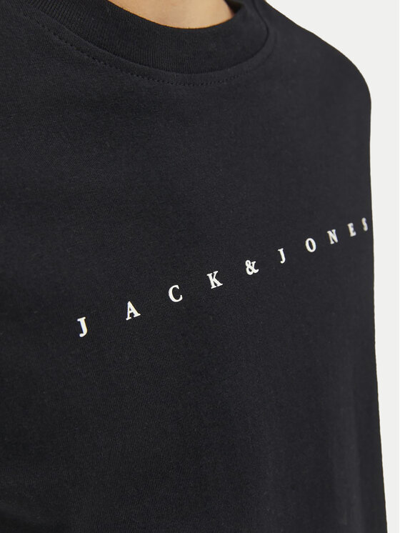 Jack & Jones Junior Jack & Jones Junior Majica Star 12237435 Črna Relaxed Fit