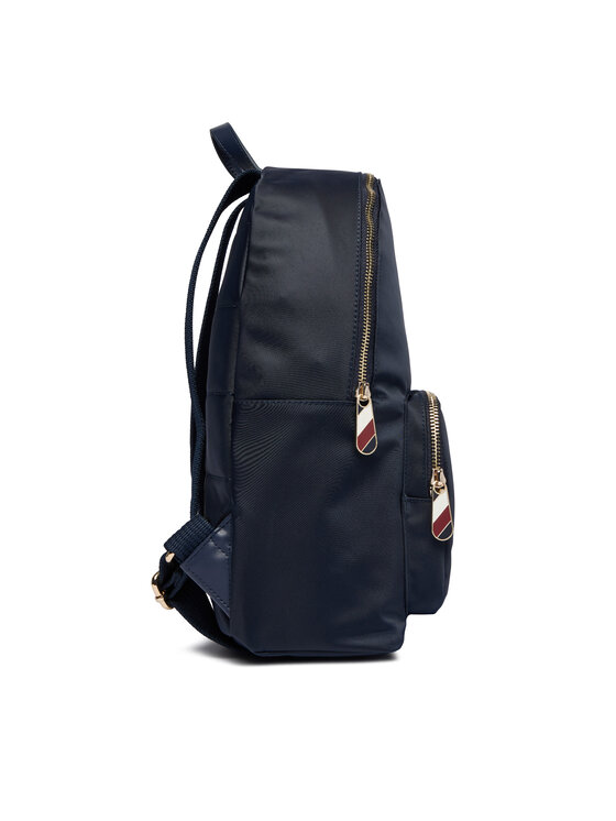 Tommy Hilfiger Batoh Tommy Hilfiger Poppy Th Backpack AW0AW15641 Tmavomodrá
