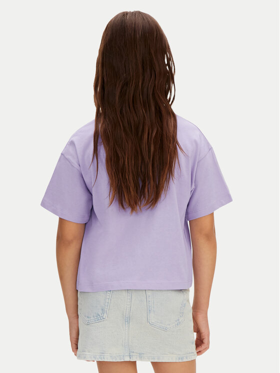 Calvin Klein Jeans Calvin Klein Jeans Camiseta LVCKSJA16G Violeta Boxy Fit