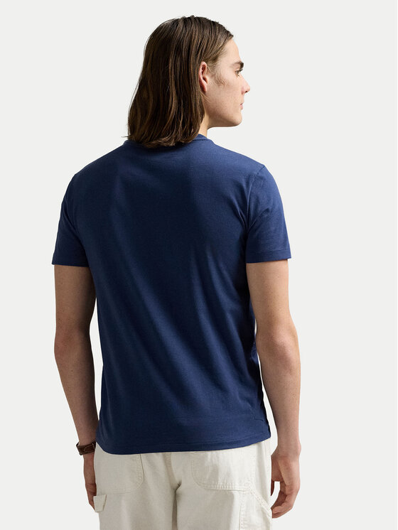 Polo Ralph Lauren Polo Ralph Lauren Póló 710671438426 Sötétkék Custom Slim Fit