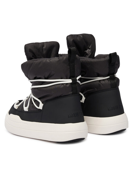Moon Boot Снігоходи Moon Boot Jr Park lace Mid 80D3440070 D Чорний