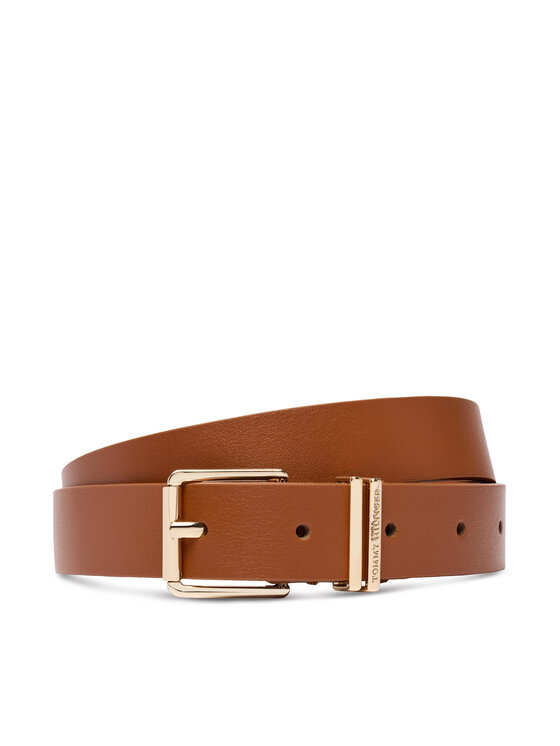 Tommy Hilfiger Колан Tommy Hilfiger Th Square 2.5 AW0AW18692 Кафяв