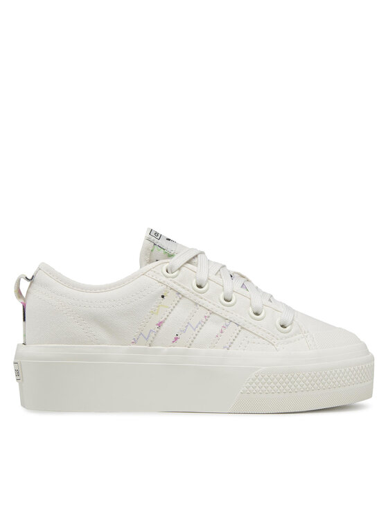 adidas Laisvalaikio batai adidas Nizza Platform W HQ8813 Balta