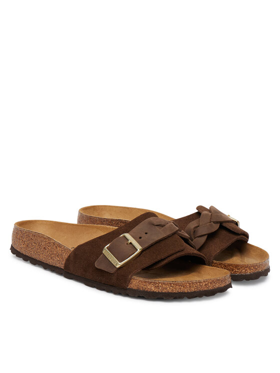 Birkenstock Шльопанці Birkenstock Oita Braided 1031734 Коричневий
