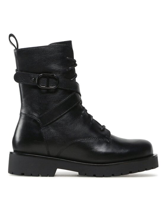TWINSET Черевики TWINSET 232TCP050 Чорний