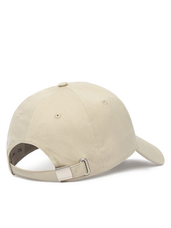 Calvin Klein Kepurė su snapeliu Calvin Klein Monologo Embroidery Baseball Cap LV04G5004G Smėlio