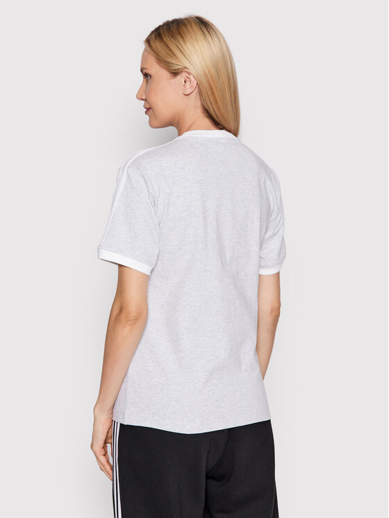 adidas adidas Футболка Graphic HL6554 Сірий Loose Fit