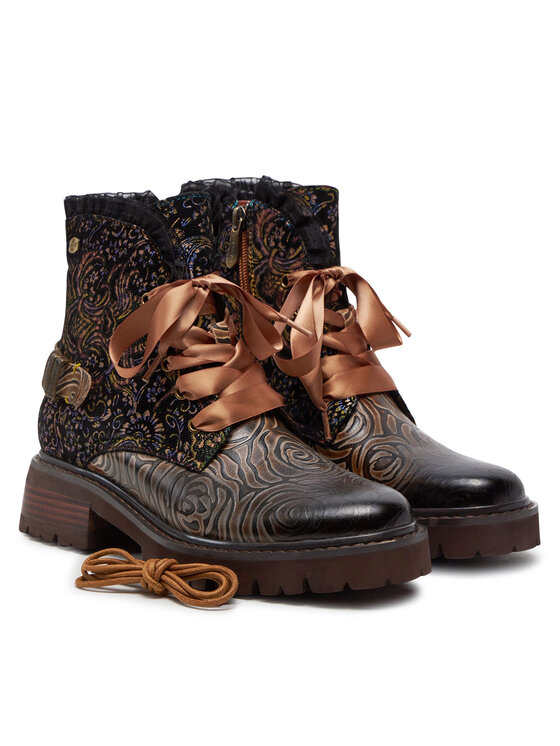 Laura Vita Členková obuv Laura Vita Kouleo 47 Hnedá