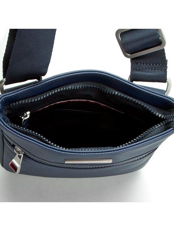 Tommy Hilfiger Saszetka Tommy Hilfiger Essential Flat Crossover II AM0AM01724 Granatowy