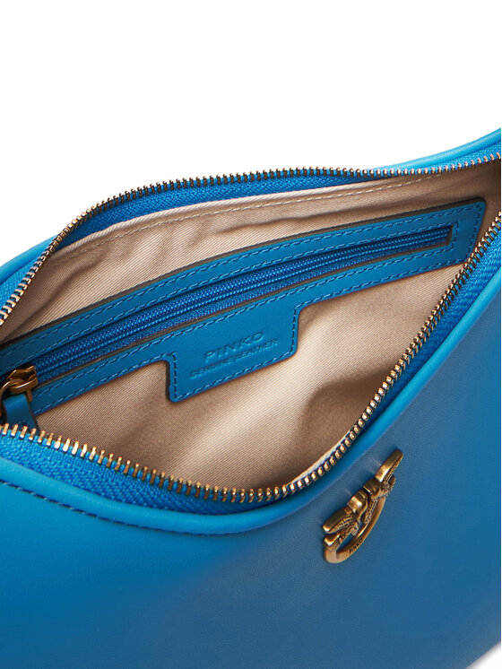 PINKO Сумка PINKO Half Moon Mini Fl Al 25-26 PLTT 102790 A0F1 Голубий