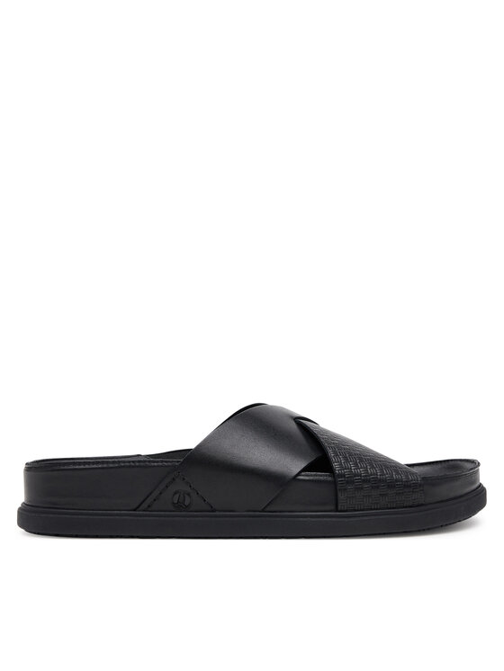 Clarks Šľapky Clarks Torford Cross 26181382 Čierna