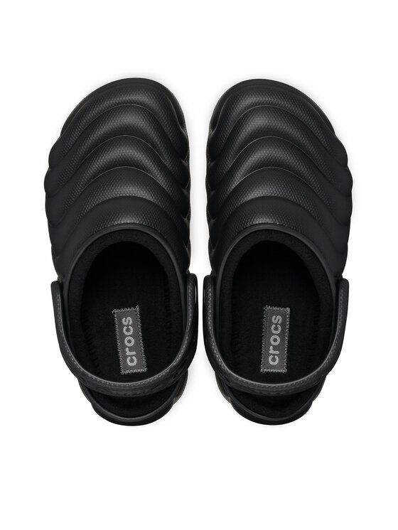 Crocs Шльопанці Crocs Classic Lined Overpuff Clog 210059 Чорний
