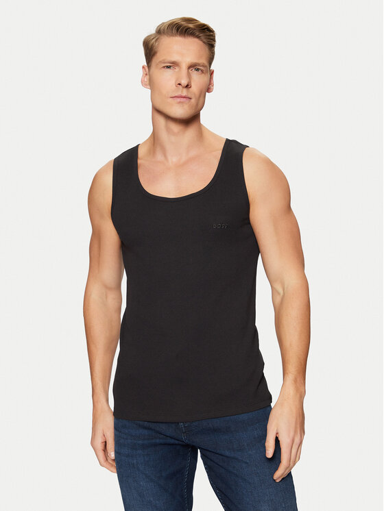 BOSS BOSS Комплект майок без рукавів 50542132 Чорний Regular Fit