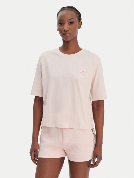 Guess Guess Camiseta V4BI21 I3Z14 Rosa Relaxed Fit