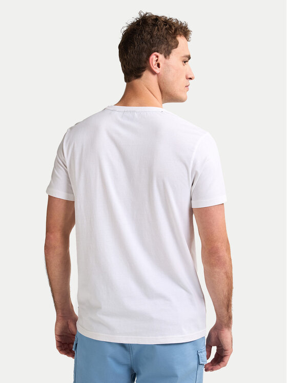 Petrol Industries Petrol Industries Camiseta M-1050-TSR604 Blanco Regular Fit