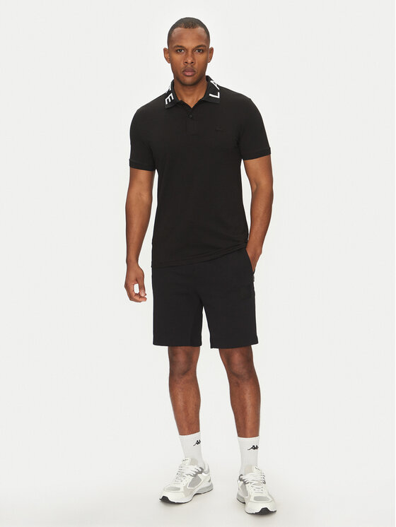 Lacoste Lacoste Поло PH9538 Чорний Slim Fit